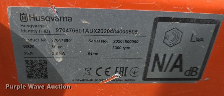 image for item EK6359 (4) Husqvarna lawnmowers 