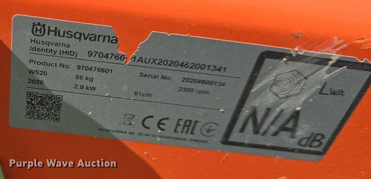 image for item EK6359 (4) Husqvarna lawnmowers 