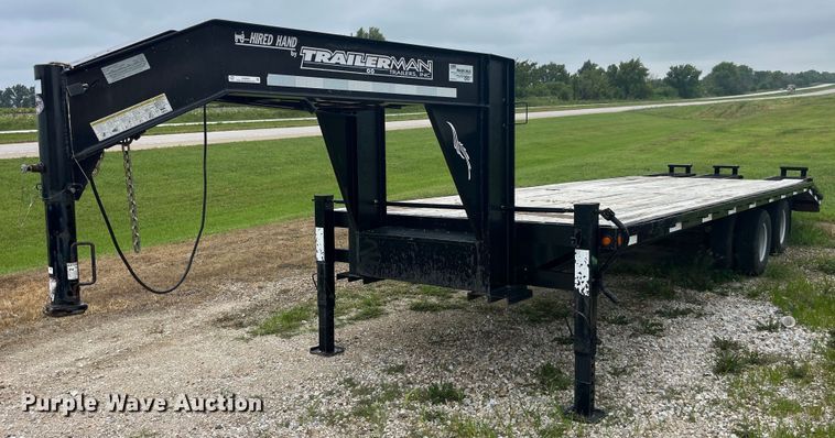 image for item EK8922 2011 Trailerman HHG8235F20 equipment trailer