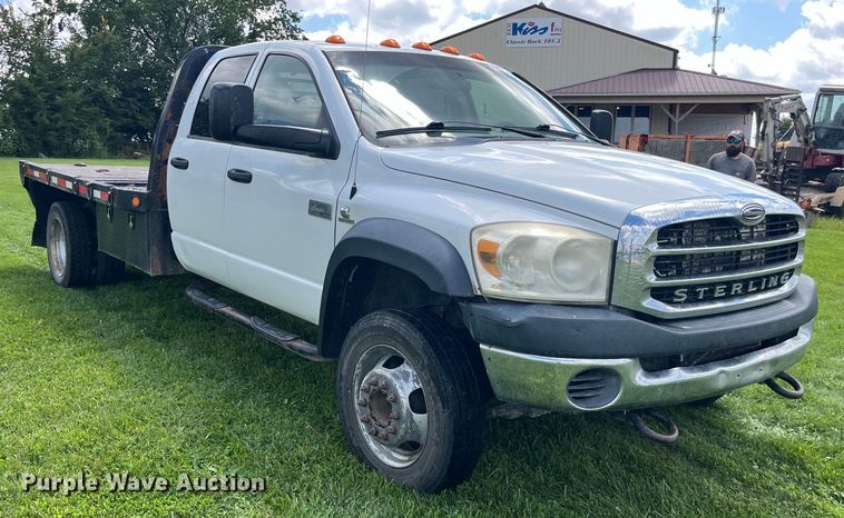 image for item EK8949 2008 Sterling Bullet 5500 flatbed truck