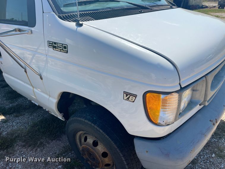 image for item EK8971 2002 Ford E450 Super Duty box truck