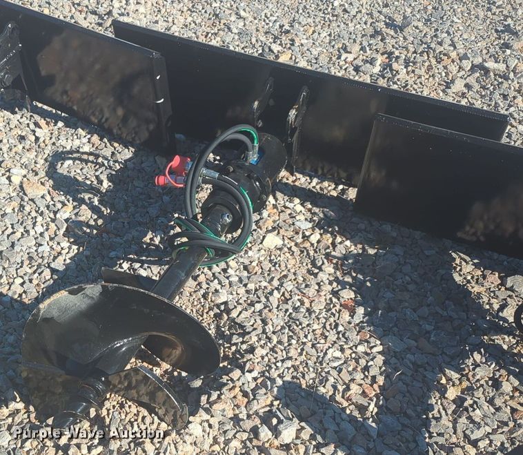 image for item EQ2011 Miva skid steer auger