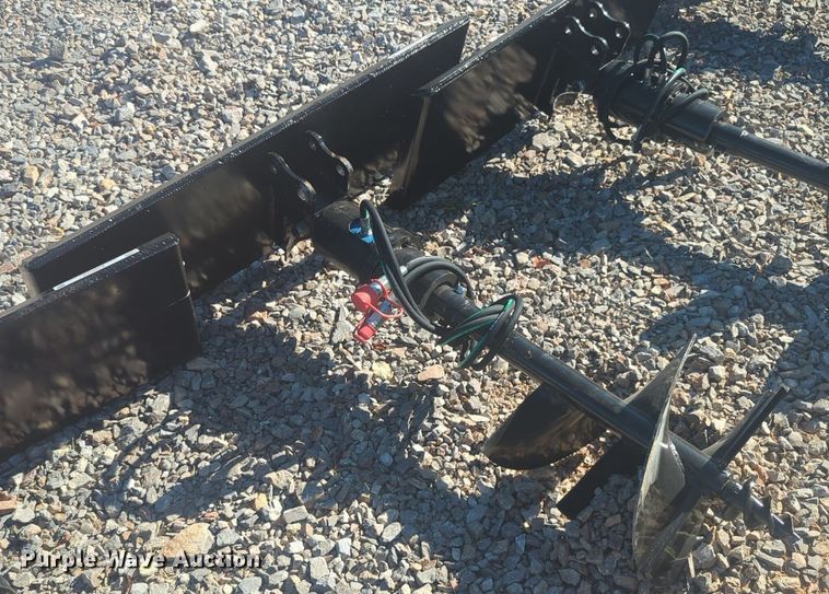 image for item EQ2011 Miva skid steer auger