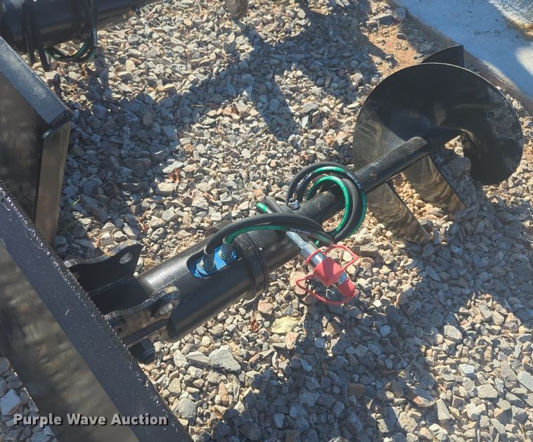 image for item EQ2011 Miva skid steer auger