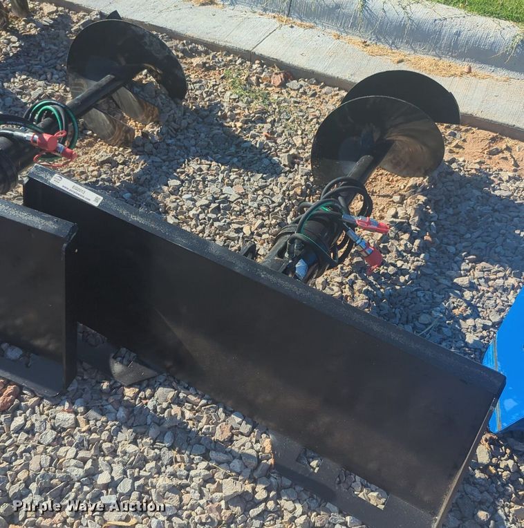 image for item EQ2013 Miva skid steer auger