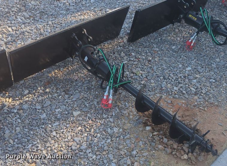 image for item EQ2015 Miva skid steer auger