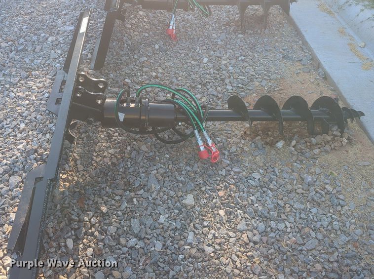 image for item EQ2015 Miva skid steer auger