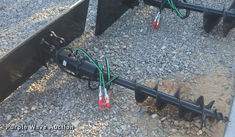 image for item EQ2015 Miva skid steer auger