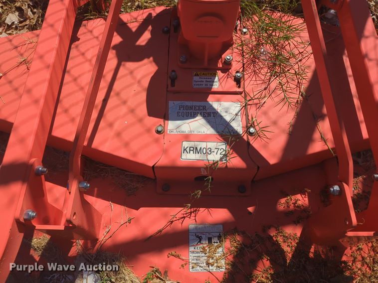 image for item EQ2029 Kioti  KRM03-72 rotary mower