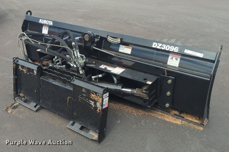 image for item EQ2036 Kubota DZ3096 skid steer dozer blade