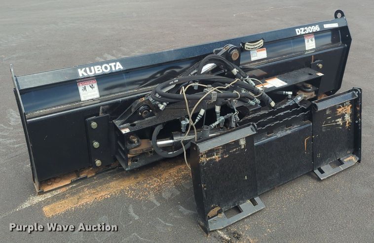 image for item EQ2036 Kubota DZ3096 skid steer dozer blade
