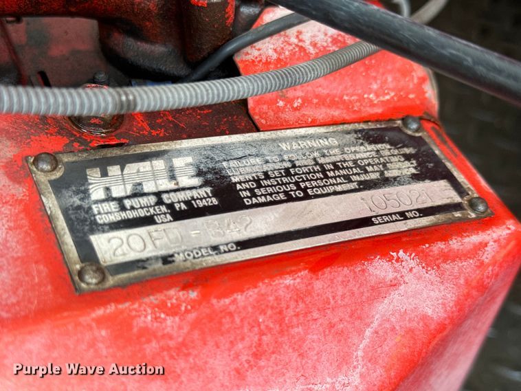 image for item LF9963 Brush fire truck bed 