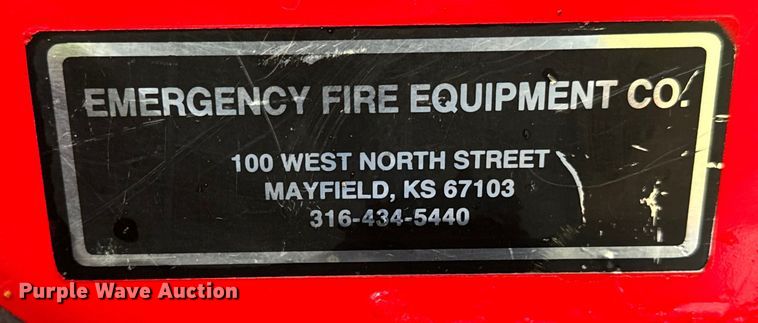 image for item LF9963 Brush fire truck bed 