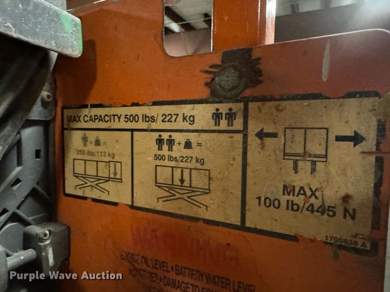 image for item MV9033 JLG 1930ES scissor lift