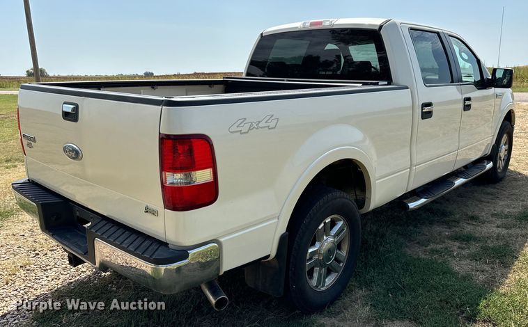 image for item MV9039 2008 Ford F150 Lariat SuperCrew pickup truck