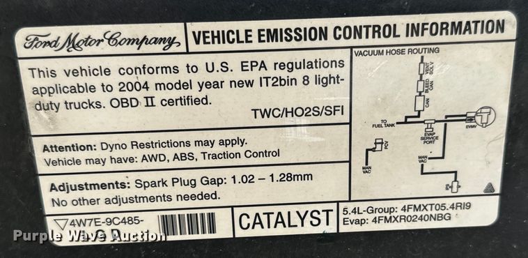 image for item MV9039 2008 Ford F150 Lariat SuperCrew pickup truck