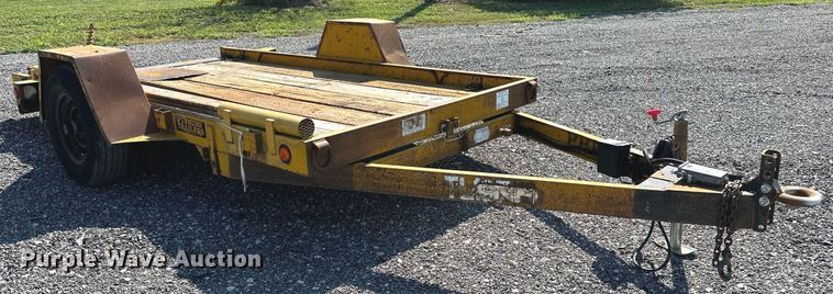 image for item NQ9350 1991 Fleming  tilt deck equipment trailer