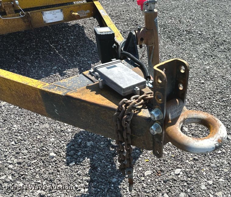 image for item NQ9350 1991 Fleming  tilt deck equipment trailer