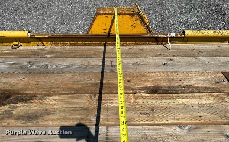 image for item NQ9350 1991 Fleming  tilt deck equipment trailer