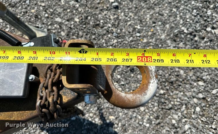 image for item NQ9350 1991 Fleming  tilt deck equipment trailer