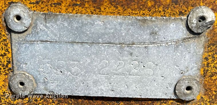 image for item NQ9350 1991 Fleming  tilt deck equipment trailer