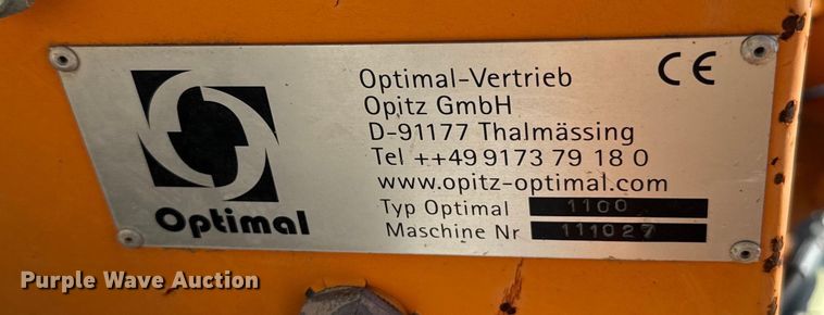 image for item NQ9742 Optimal 1100 skid steer tree spade