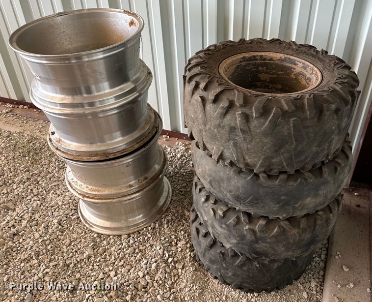 image for item NQ9746 Yamaha Viking wheels and tires