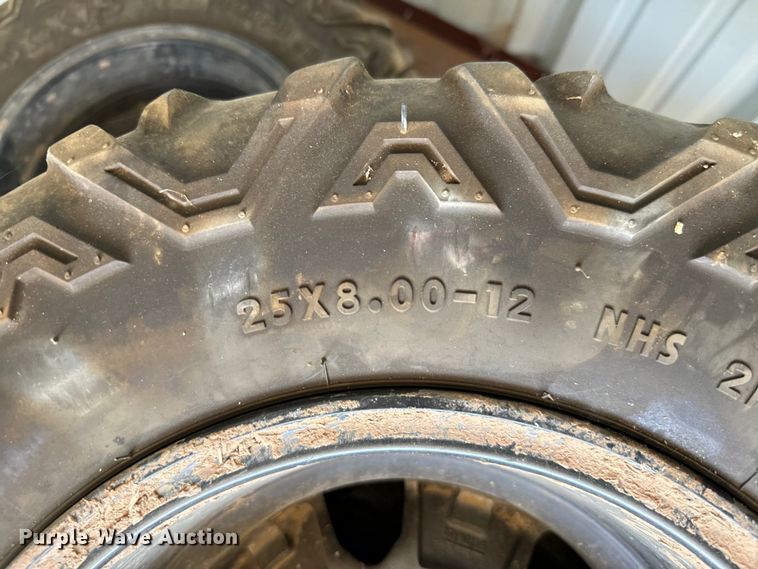 image for item NQ9746 Yamaha Viking wheels and tires