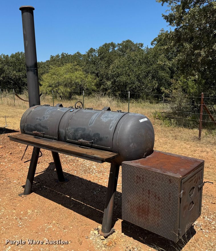 image for item NQ9751 Shop built smoker