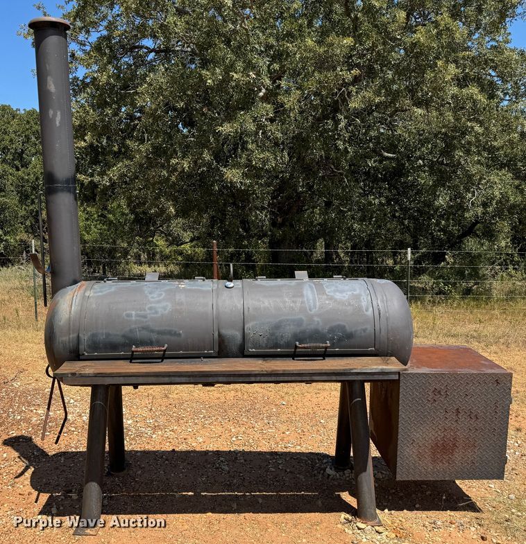 image for item NQ9751 Shop built smoker