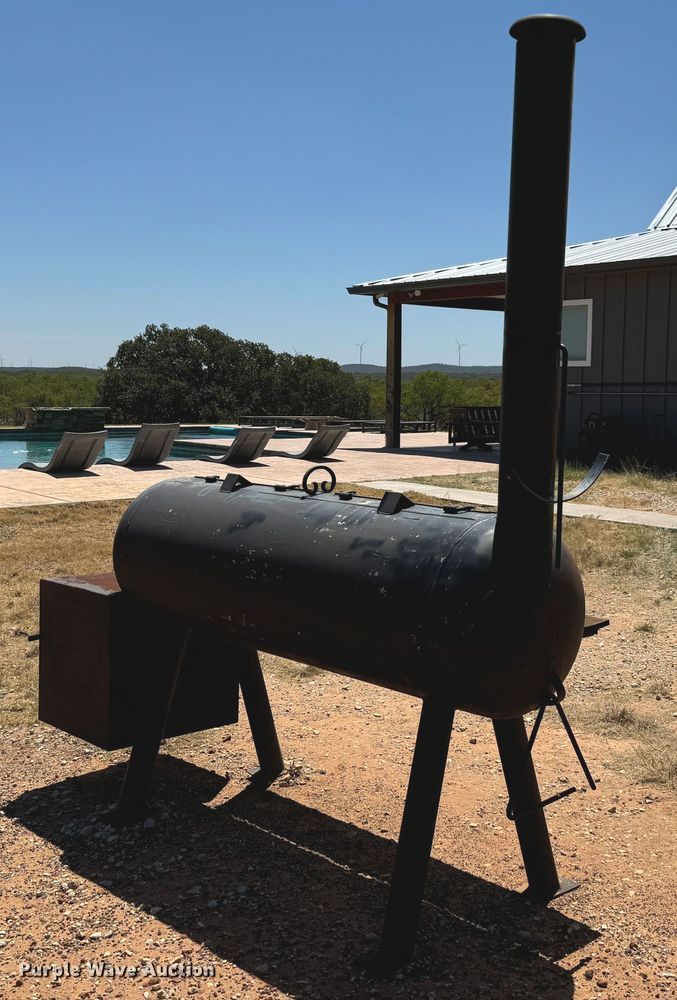 image for item NQ9751 Shop built smoker