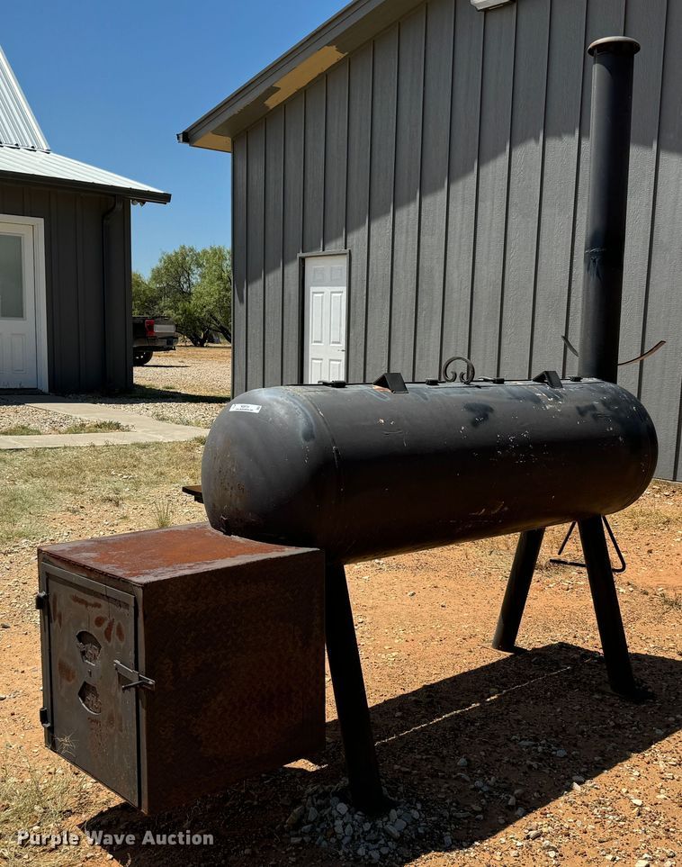 image for item NQ9751 Shop built smoker