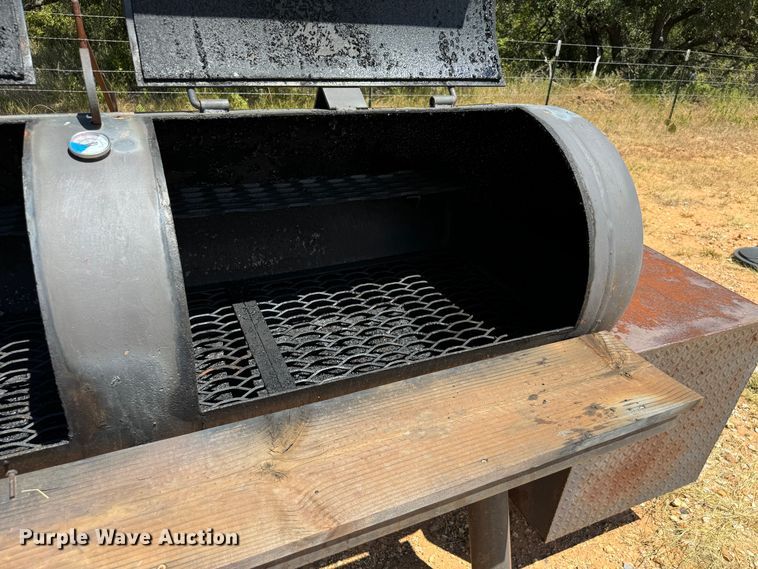 image for item NQ9751 Shop built smoker