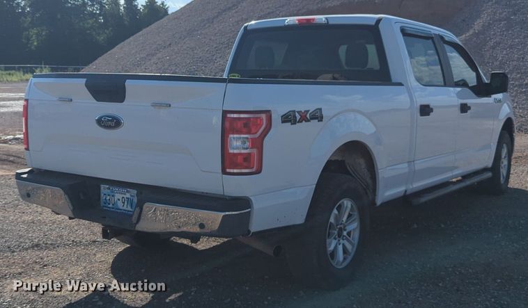 image for item NW9738 2020 Ford F150 XL SuperCrew pickup truck