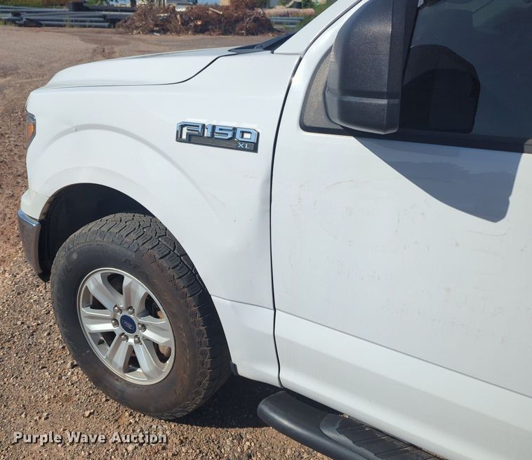 image for item NW9738 2020 Ford F150 XL SuperCrew pickup truck