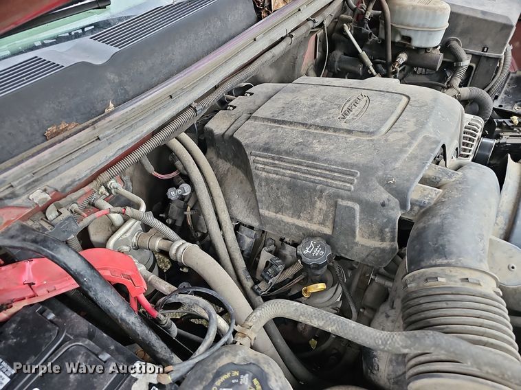 image for item NX9149 2008 Chevrolet Silverado 2500HD pickup truck cab and chassis