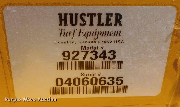 image for item NY9483 2004 Hustler Fastrak Z ZTR lawn mower