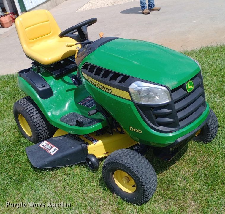 image for item NY9486 2013 John Deere D120 lawn mower