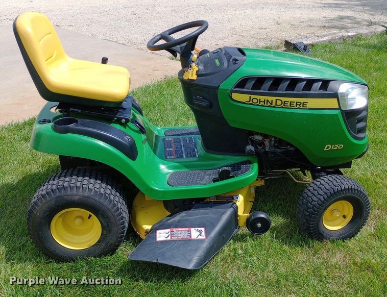 image for item NY9486 2013 John Deere D120 lawn mower