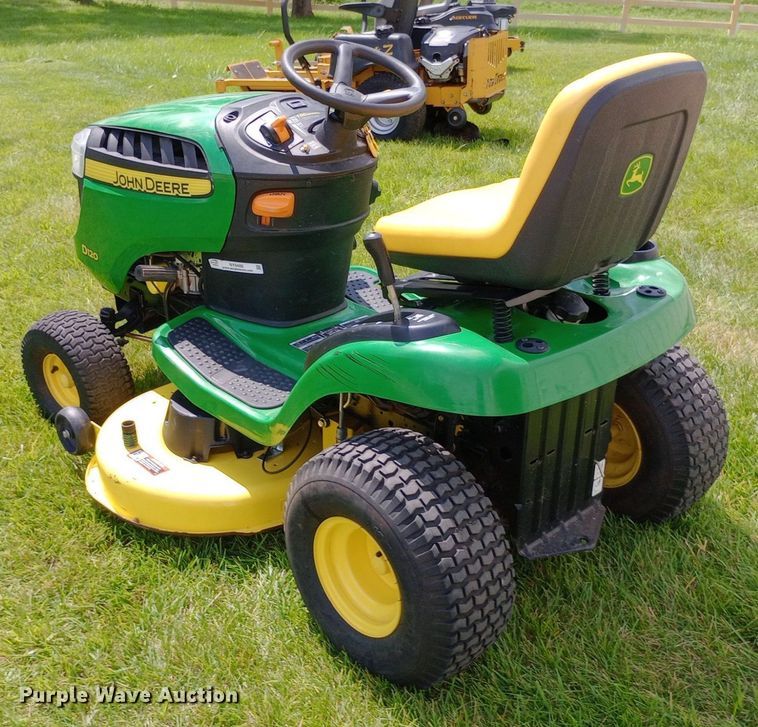 image for item NY9486 2013 John Deere D120 lawn mower