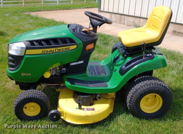 image for item NY9486 2013 John Deere D120 lawn mower
