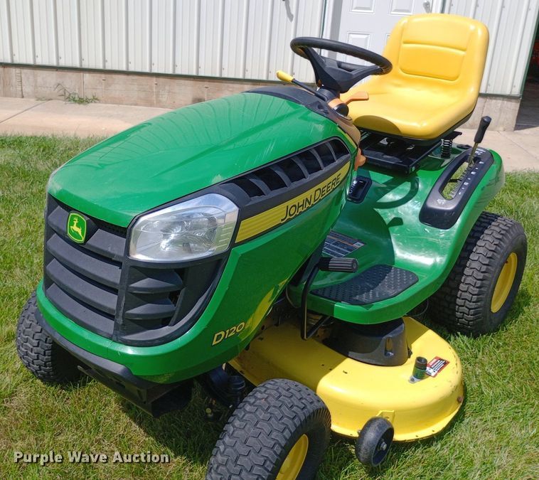 image for item NY9486 2013 John Deere D120 lawn mower