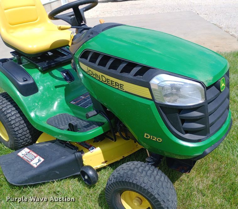 image for item NY9486 2013 John Deere D120 lawn mower