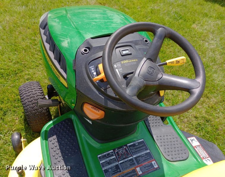 image for item NY9486 2013 John Deere D120 lawn mower