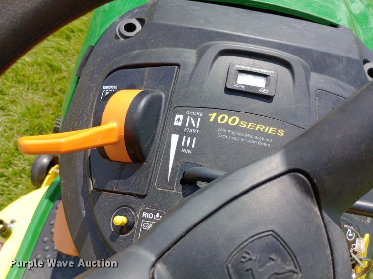 image for item NY9486 2013 John Deere D120 lawn mower