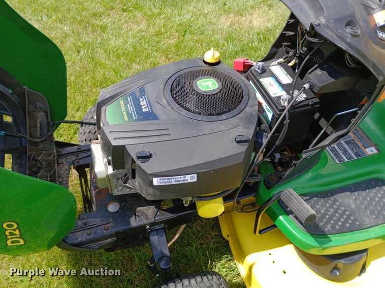 image for item NY9486 2013 John Deere D120 lawn mower