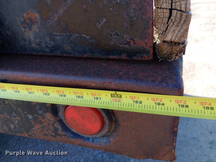 image for item NY9501 1989 Ford F600 dump flatbed truck