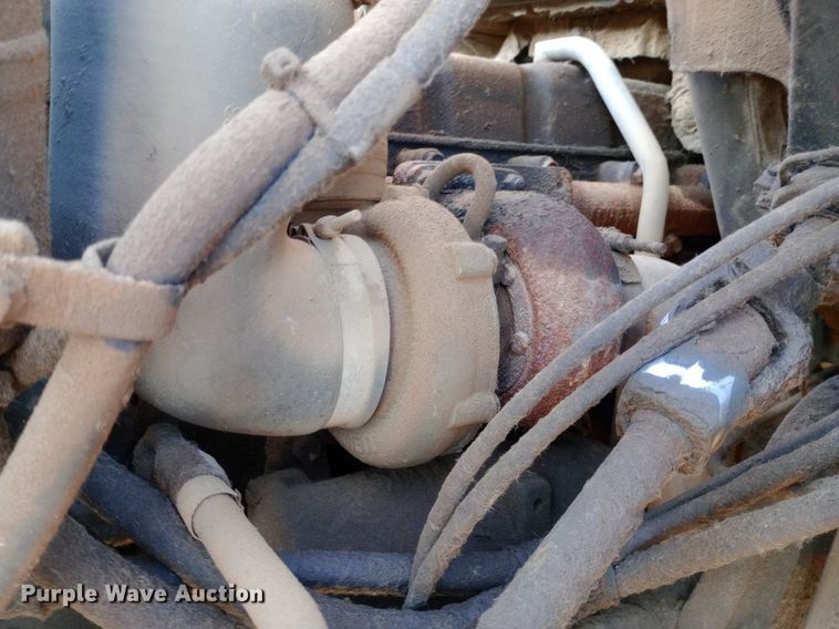 image for item NY9501 1989 Ford F600 dump flatbed truck