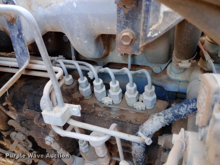 image for item NY9501 1989 Ford F600 dump flatbed truck