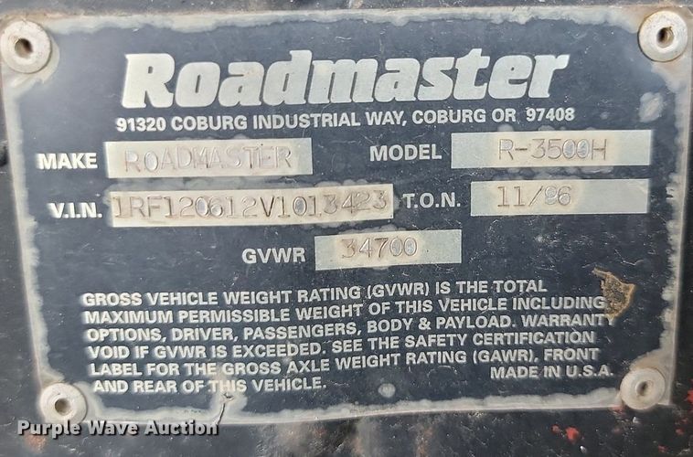 image for item OD9666 1997 Monaco Navigator RV